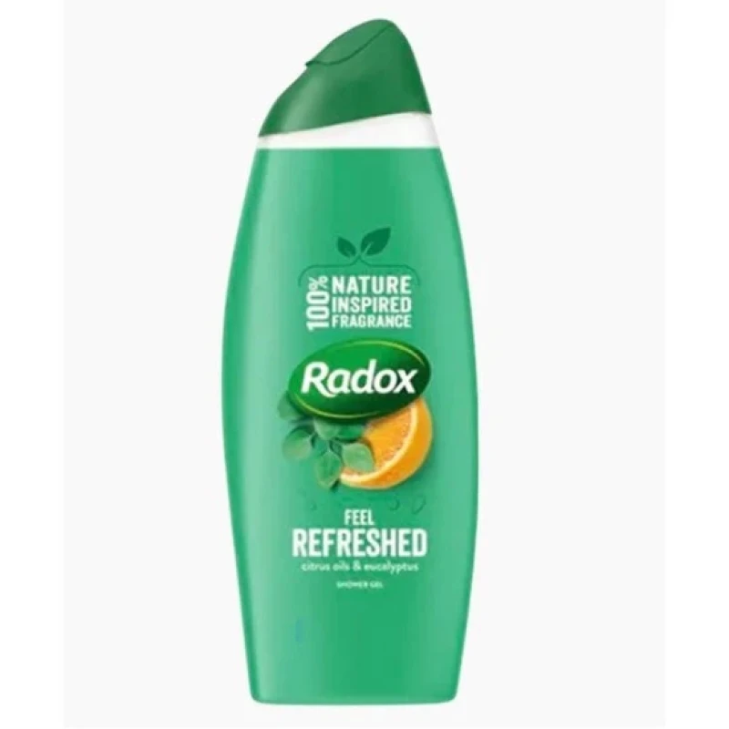 Image of Radox 'Shower Gel' Feel Refreshed With eucalyptus & citrus Scent, 6 x 450ml Green female