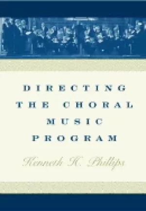 Image of directing the choral music program