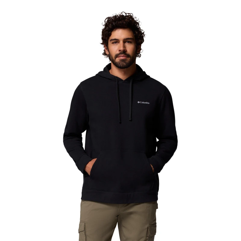 Image of Columbia Trek OTH Graphic Hoodie Mens Black male Small