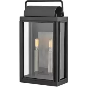 Image of Elstead Hinkley Sag Harbor Outdoor Wall Lantern Black, IP44