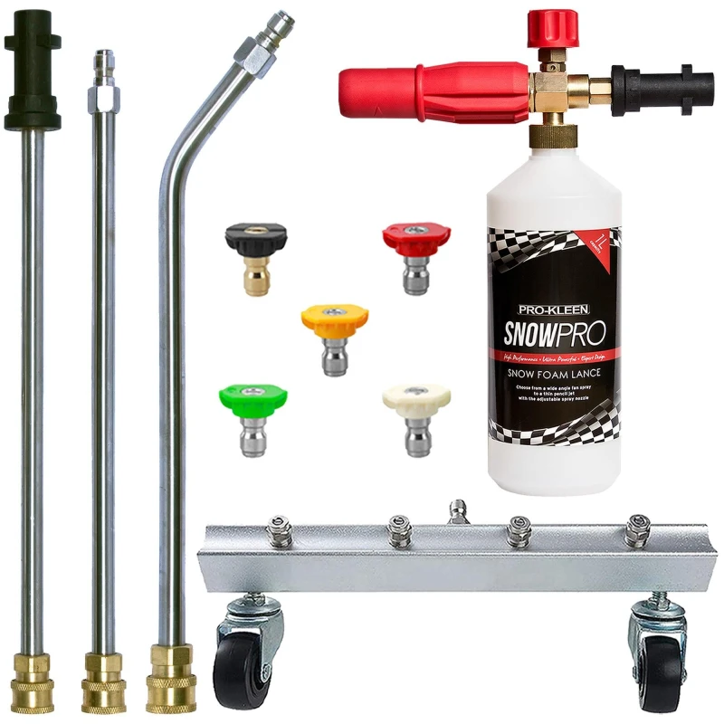Image of ProKleen Chassis Cleaner & Snow Foam Lance - Karcher Compatible Metallic Silver