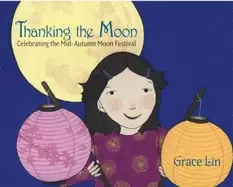 Image of thanking the moon celebrating the mid autumn moon festival