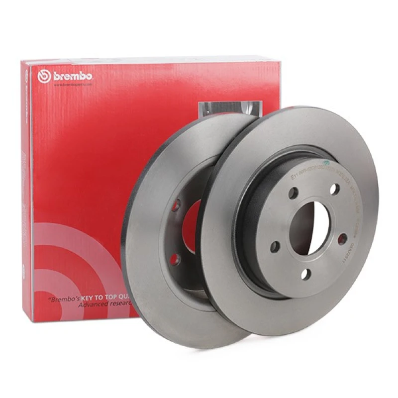 Image of BREMBO Brake disc BREMBO 08.A725.11