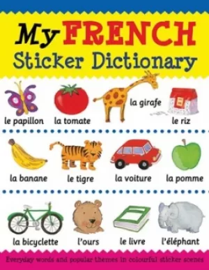Image of My French Sticker Dictionary by Catherine Bruzzone