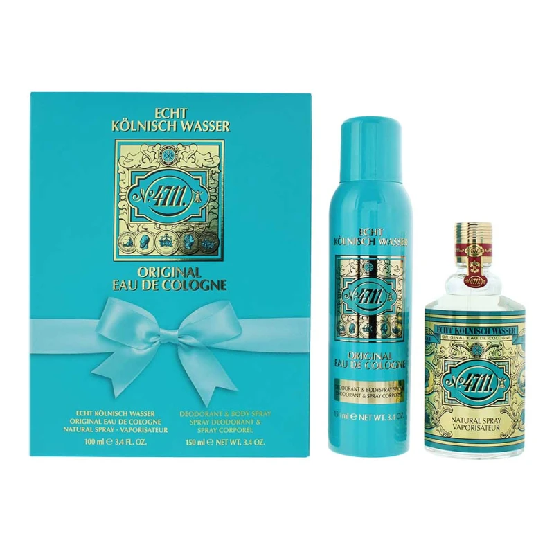 Image of 4711 Original 2 Piece Gift Set: Eau De Cologne 100ml - Deodorant Spray 150ml
