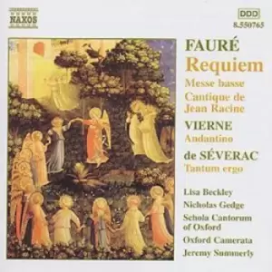 Image of Requiem/Andantino/Tantum Ergo/Messe basse/Cantique de Jean Racine by Gabriel Faure CD Album
