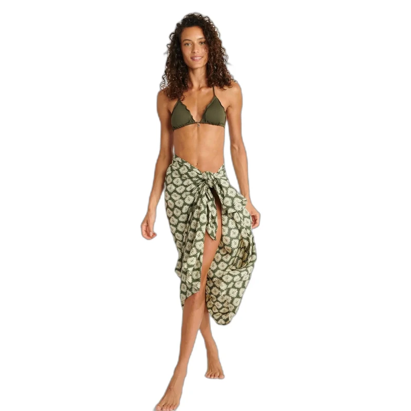 Image of banana moon Womens sarong Banana Moon Paco Sarong Vert Female One size
