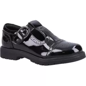 Image of Hush Puppies Girls Paloma Patent Senior School Shoes UK Size 6 (EU 39)