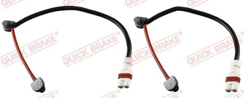 Image of QUICK BRAKE Brake pad wear sensor QUICK BRAKE WS 0334 A