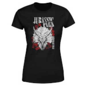 Image of Jurassic Park Isla Nublar 93 Womens T-Shirt - Black - M