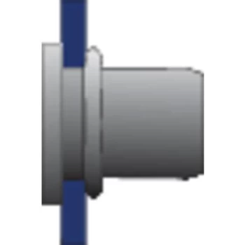 Image of Bralo 301106009 Blind rivet nut (Ø x L) 8.9mm x 14.5mm M6 Steel 250 pc(s)