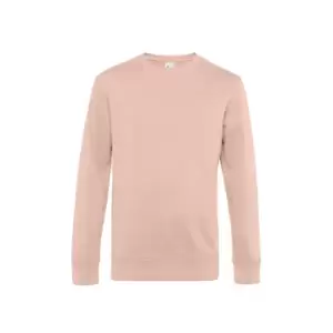 Image of B&C Mens King Crew Neck Sweater (3XL) (Soft Rose)