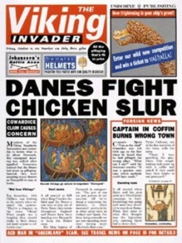 Image of The Viking Invader by Fergus Fleming and Paul Dowswell and G Smith and Rodney Matthews and Gerald Wood Paperback