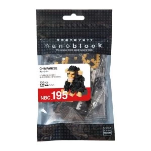 Image of Nanoblock Mini Collection - Chimpanzee Building Set