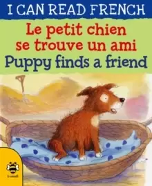 Image of Puppy Finds a Friend/Le petit chien se trouve un ami