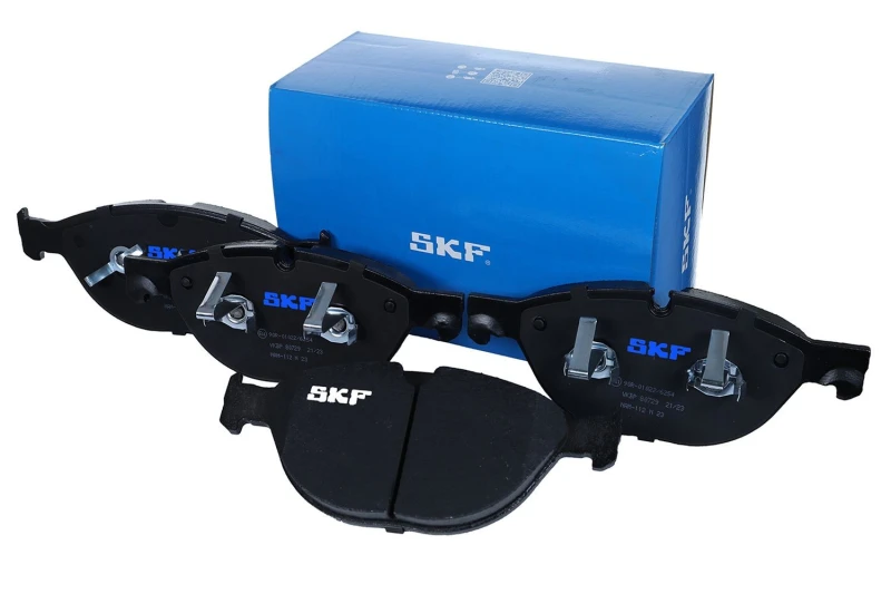 Image of SKF VKBP 80729 Brake pad set prepared for wear warning indicator Brake Pad Set,disc brake (402)