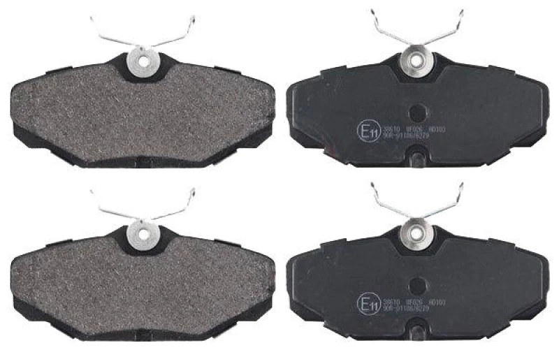 Image of A.B.S. 38610 Brake pad set without integrated wear sensor Brake Pad Set,disc brake (402)