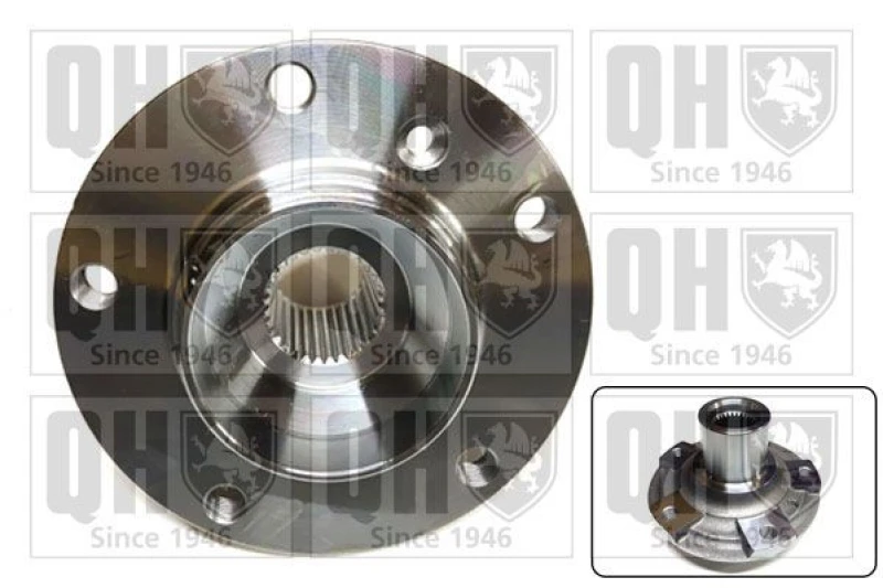 Image of QUINTON HAZELL Wheel Hub QUINTON HAZELL QWH189