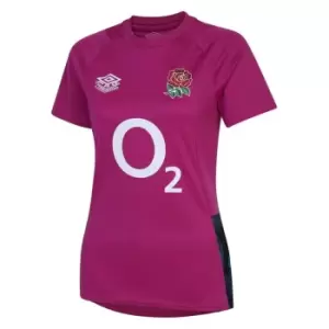 Image of Umbro England Gym T-Shirt Womens - Purple