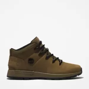 Image of Timberland Sprint Trekker Hiking Boot For Men In Green Green, Size 10
