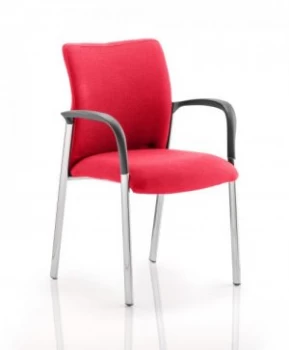 Image of Academy Fully Bespoke Fabric Chair with Arms Cherry