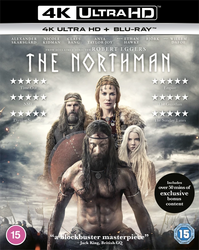 Image of The Northman Bluray 5053083243326