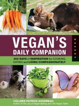 Image of Vegans Daily Companion by Colleen Patrick-Goudreau Hardback