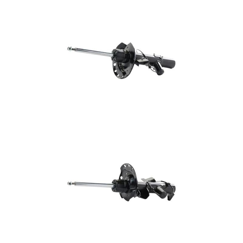 Image of RIDEX 854S2301 Shock absorber Front Axle, Gas Pressure, Electronically adjustable shock strength, Suspension Strut, Top pin Shock Absorber (854)