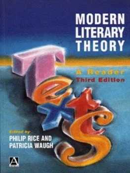 Image of Modern Literary Theory by Philip Rice Paperback