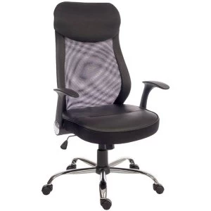 image of Teknik Curved Mesh Reclining Executive Chair