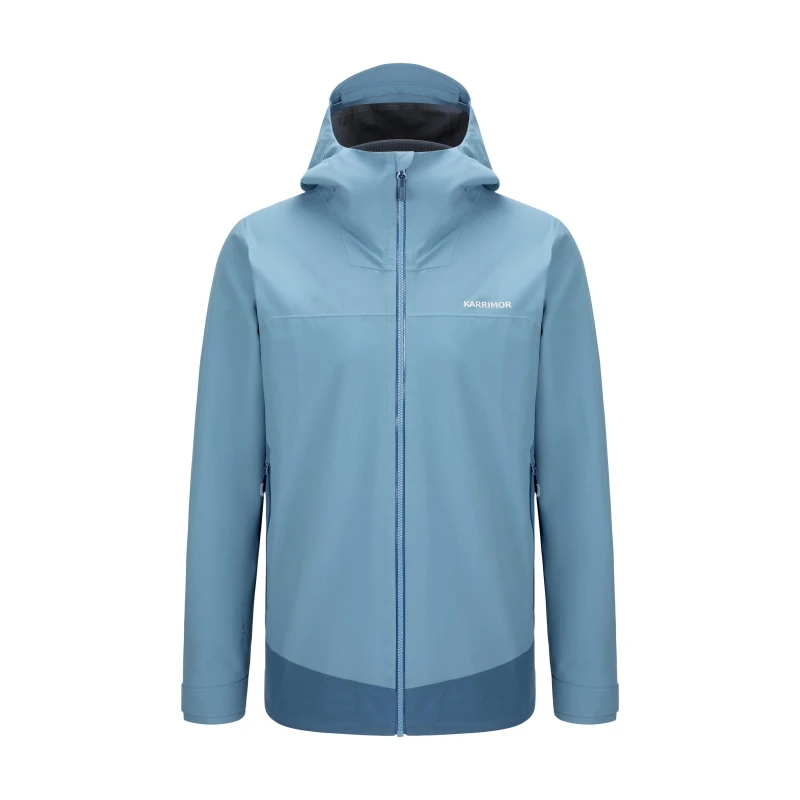 Image of Karrimor Mens Nitro WeatherTite Extreme DWR Waterproof Jacket Blue male S