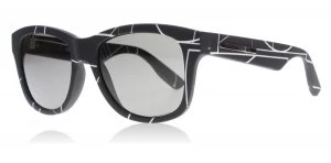 Image of McQ 0012S Sunglasses Black / Print 009 53mm