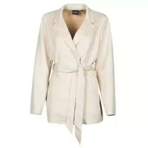 image of Vero Moda VMNAPOLI womens Trench Coat in Beige - Sizes S,M,L,XL,XS