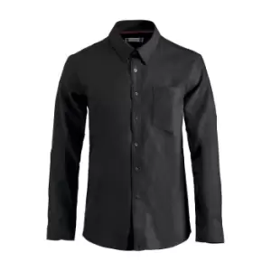 Image of Clique Mens Oxford Formal Shirt (M) (Black)
