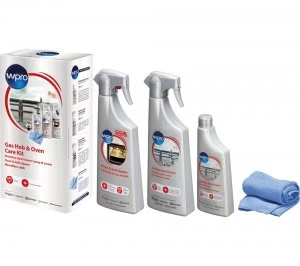 Image of WPRO Gas Hob & Oven Care Kit, Cream