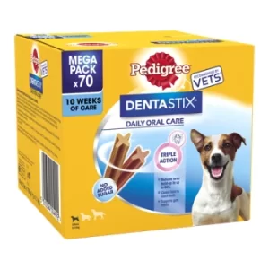 image of Pedigree DentaStix Daily Dental Chews Small Dog 70 Sticks