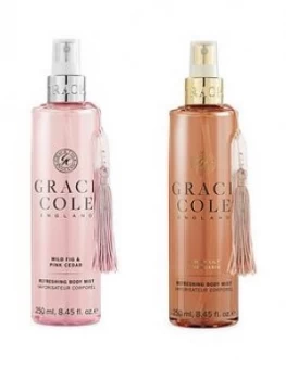 image of Grace Cole Grace Cole Body Mist Duo - Wild Fig & Pink Cedar And Ginger Lily & Mandarin