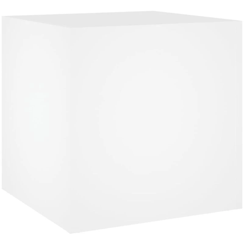 Image of vidaXL Planter Box White 40x40x40cm Engineered Wood, White 808792