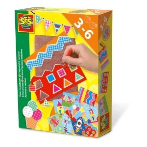 image of SES Creative - Childrens I Learn to Perforate Set (Multi-colour)