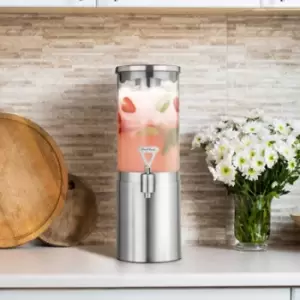 image of 1.5L Drinks Dispenser - Stainless Steel and Glass