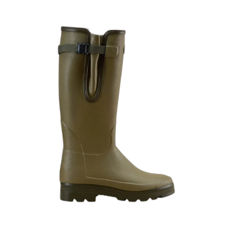 Image of Neoprene Lined Boots Le Chameau Vierzonord Vert Male 39