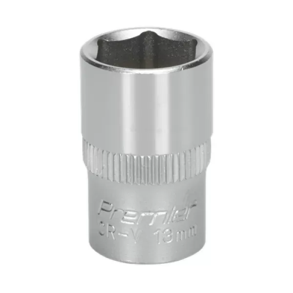 image of Genuine SEALEY S3813 WallDrive&#174; Socket 13mm 3/8Sq Drive