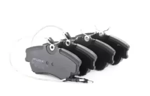 Image of RIDEX Brake pad set RENAULT 402B0378 6025315867,6025370398,6025370851 6025407835