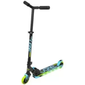 image of Madd Gear Carve Flight Light-UP Scooter - Blue / Lime