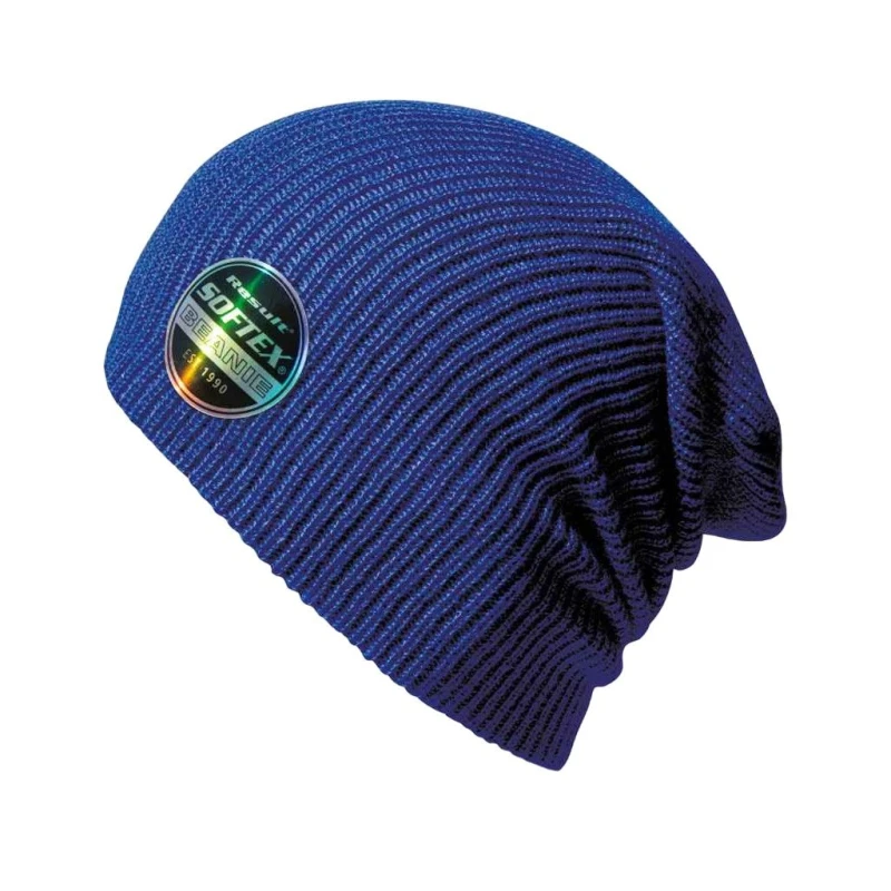 Image of Result Core Mens Softex Beanie in Dark Red Dark Red Male One Size