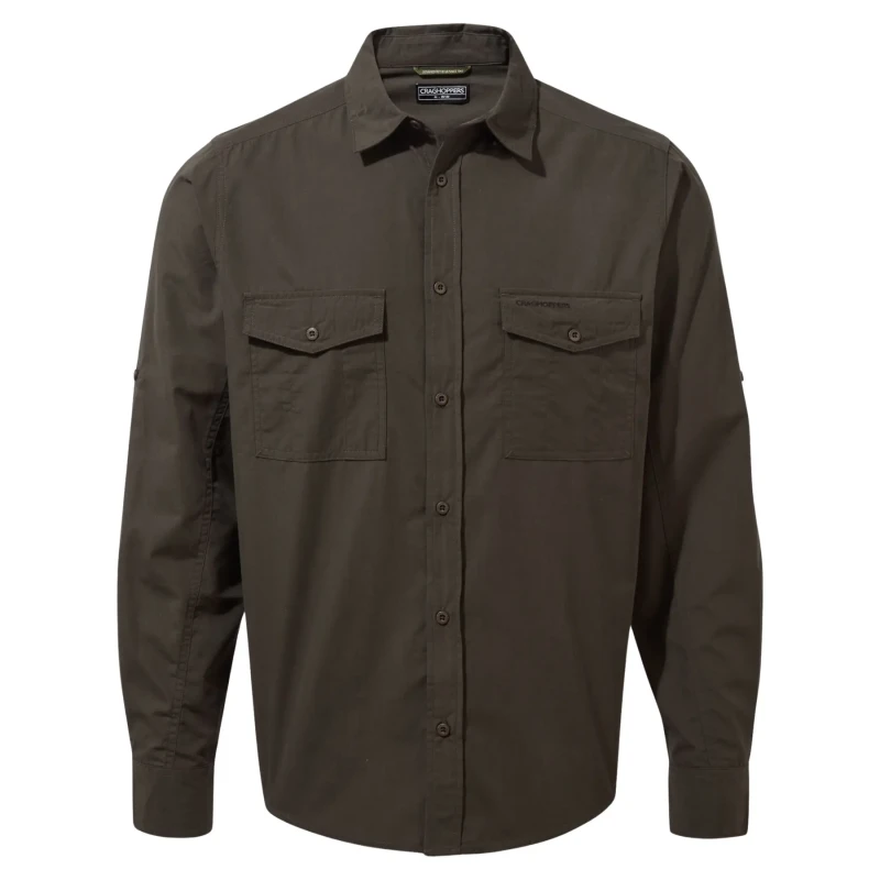 Image of Long sleeve shirt Craghoppers Kiwi Vert Male 3XL