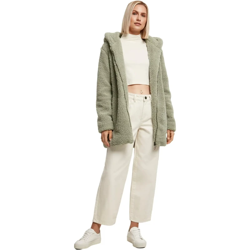 Image of Urban Classics Womens hoodie fleece Urban Classics Sherpa Vert Female M