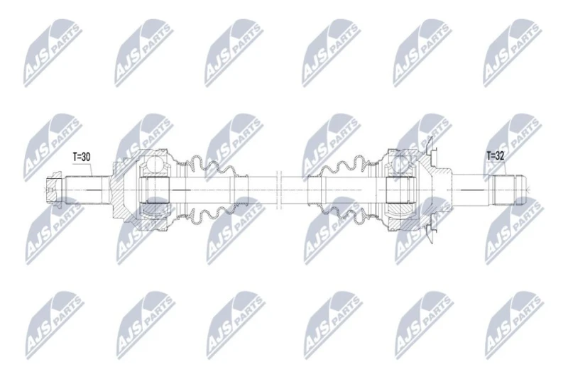 Image of NTY Drive shaft NTY NPW-BM-230