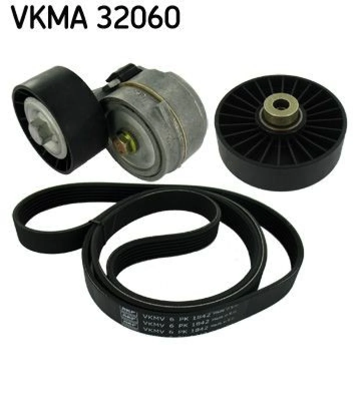 Image of SKF V-Ribbed Belt Set SKF VKMA 32060