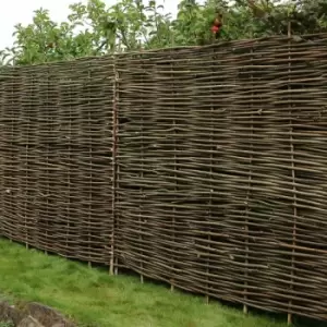 image of Waltons Hazel Hurdle Wooden Garden Fencing Screens - 1800 x 1800 mm